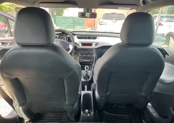 Citroen DS3 cena 18700 przebieg: 112000, rok produkcji 2010 z Daleszyce małe 106
